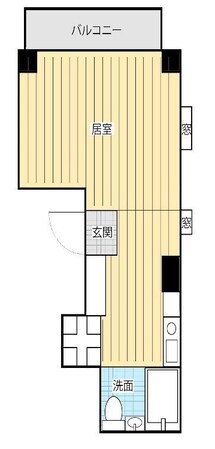 ベルズコート塚本の物件間取画像